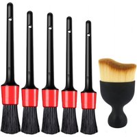 5pcs For Car Interior Detailing Brush Set Wheel Rims Clean Brush Plastic Car Cleaning Brush Kit Automotive Detail Brushes
