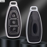 NEW TPU Car Remote Smart Key Case Cover Shell For Ford Fiesta Focus 3 4 Mondeo Ecosport Kuga Focus ST Holder Fob Accessories