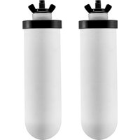 SucceBuy Lot de 2 filtres à eau de remplacement, éléments de purification, filtres de remplacement en céramique, système de filtre à eau par gravité