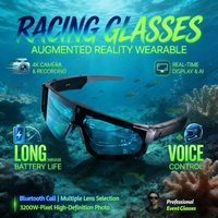 2026 New 6-Axis Anti-Shake Action Camera Glasses 1200P 30fps Video Record Sport Sunglasses Built-in 32GB WiFi Transfer IMX219 V0