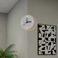 Silent Wall Clock Smart Technology Wall Clock Modern Minimalist Household Hanging Clocks Living Room Furniture Accessories