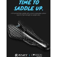 AliExpress RYET Full Carbon 3D Printed Bike Saddle 12K PU Leather 102g Oval Rail 7x9 mm Seating Road MTB Gravel Triathlon Cycling Parts