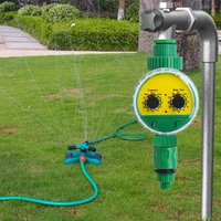 Rain prediction single-channel dialing water timer, home garden irrigation timer, automatic watering timer controller