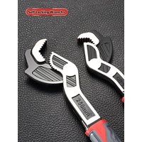 AliExpress NONE 6/8/10/12 inch niversal Multifunctional Self-Locking Wrench Fast Adjustable Wrench CR-V Bathroom Wrench Plumber Multi Hand Tool