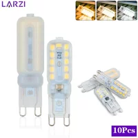 10pcs/lot G9 LED Light Bulb 220V 3W 5W 7W Cold/Warm/Natural White Spotlight for Crystal Chandelier Replace Halogen Lamp Lighting