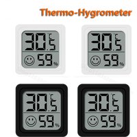 Thermo-Hygrometer Household Mini LCD Digital Display Indoor Room Temperature Humidity Meter Sensor Gauge Weather Station