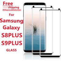 1/4Pcs Tempered Glass Screen Protector for Samsung Galaxy S8Plus S9Plus - Smartphone Protection Suitable for Samsung S9+ S8+