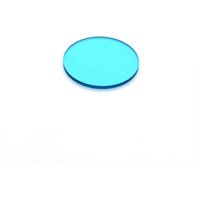 Blue Glass Filter Round Dia=27.5mm Thick-1.5 MM AR Coating for Bmpcc 4K Camera 1PCS