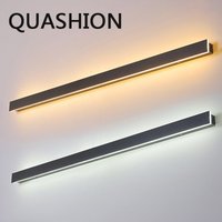 LED Wall Lamps Long Strip Outdoor Lighting for Yard Garden Waterproof Wall Lights Indoor Bedside Bedroom Sconces Home Decors