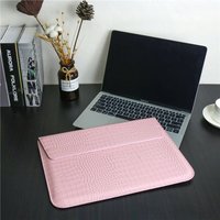 Laptop Sleeve for MacBook NEO 13 Pro 14 M4 Max Cover Crocodile Pattern Leather for MacBook Air 13 13.6 inch Air15 M3 2026 Case
