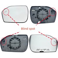 Blind Spot Heated Mirror Glass, OE: Z17K7070, LB5Z17K707E. Rearview lens, perfect fit for Ford Explorer 2020-2023.