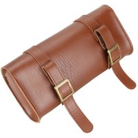 AliExpress OFFBONDAGE Hot Retro Bicycle Tail Bag PU Leather Cycling Bag Saddle Pouch Rear Pannier Personalized Riding Vintage Bike Bag MTB Rear Bag