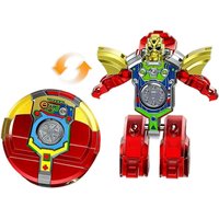 Fingertip Mechanical Gyro DIY Mecha Tank Transforming Robot, Educational Stress Relief Fidget Toy for Kids