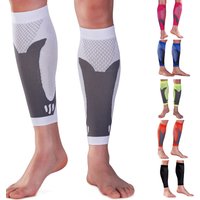 1 paire de manchons de Compression de jambes, manchons de soutien du mollet, soulagement de la douleur des jambes, chaussettes confortables sans pieds pour le Fitness, la course à pied, attelles de