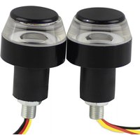 2Pc 12V Motorcycle LED Motorcycle turn end turn light white yellow flash handle flash side sign light lighting Turn Signal Light