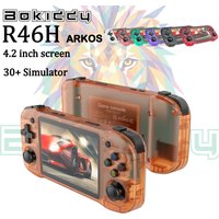 R46H Retro Handheld Console Classic Game 4.2 inch HD IPS Screen Portable Video Player MAX 128G 29K Game R36H