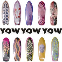YOW land surf skateboard decks only 31~32.5inch full canadian maple material good quality