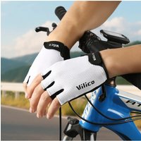 AliExpress NONE VILICO Summer Breathable Half Finger Cycling Gloves Ultralight Road Bike Gloves Anti-Slip Silicone Pad Cooling Sport Gear