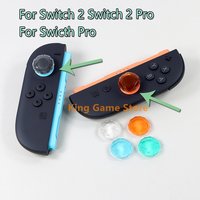 2PCS/5PCS For NS Switch 2 Pro Switch Pro Controller Crystal Joystick Cap for Switch2 Joy con Universal Thumb Grips Clear Caps