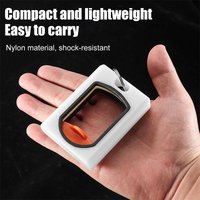 Portable Reusable Storage Cable Tie Holder Cable Tie Storage Tool Square Cable Tie Organizer Fluorescent Cable Tie Organizer