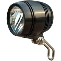 Bike Front Head Light Lamp For HUB Dynamo With Rearlight Cable Compact Bright Flashlight Cycling Light Cycling Accessories