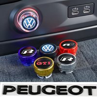Car keychain/ Car Cigarette Lighter Dust Cover Dustproof Cap Plug For VW GTI Polo Passat B6 Golf 5 Tiguan Jetta T-ROC Beetle CC.