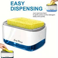 Liquid soap dispensers kitchen detergent large capacity soap dishes dispenser kitchens accessories sink dish foam fixture home