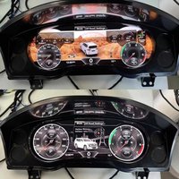 Car Digital Cluster For Toyota Land Cruiser 200 LC200 2008-2020 Dashboard Speedometer Virtual Cockpit Screen Instrument Panel