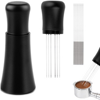 Coffee Stirrer Needle Espresso Coffee Stirring Tool Powder Stirrer Distributor Wood Handle Leveler WDT Tools Barista Accessories