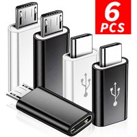 Micro USB To Type C Android Phone Adapters OTG Converter USB C Male To Micro Female Connectors for Samsung IPhone Xiaomi Huawei