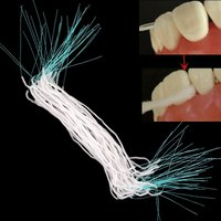 50Pcs Dental Floss Toothpick Water Expanded Orthodontic Flosser Multifunctional Cleaning Wire Line Threaders for Implants Braces