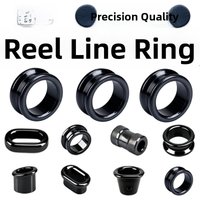 Fishing Reel Parts Ceramic Over-Board Ring Line Guide Ring Repair Spinning Wheel Casting Ring Accessories for Outdoor Camping...