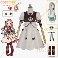 Anime Toilet Hanako-kun Cosplay Costume Women's New Cosplay Creative Summer Party Dress