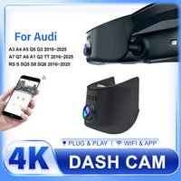 New Plug and Play 4K 2K WiFi Wireless Car HD DVR Dash Cam For Audi 2016-2025 A3 A4 A5 Q5 Q3 A6 A7 Q7 A1 Q2 TT RS S SQ5 S8 SQ8 image 4