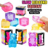 Schylling Needohes Nice Cube Sensory Fidget Cube Stress Relief Anxiety Sensory Tool for Focus ADHD & Calming Office Desk Gadget