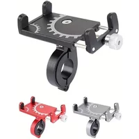 AliExpress NONE Metal Riding MTB Motorcycle Bicycle Phone Holder Aluminum Alloy Anti-slip Bracket Support GPS Clip Bike Phone Stand for iPhone