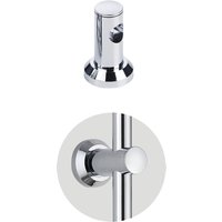 22mm Shower Bar Bracket Riser Bracket Wall Rod Rail Shower Fitting Holder ABS Brackets Bathroom Accessories