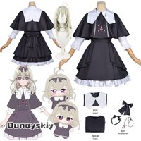 aBNNC*@Cosplay Star Detective Precure Moria Ruruka Dress Outfit Anime Daily Wear Complete Set Halloween Disguise Adult Women