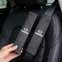 Car Seat Belt Pad Safety Strap Shoulder Cover Soft Mat Accessories For Mazda 3 CX5 CX30 MX5 CX3 CX9 CX7 CX50 CX60 CX70 CX80 CX90