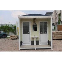 Deluxe Version of Mobile Toilets, Multiple Outdoor Integrated Toilets, Scenic Spots, Color Steel Public Toilets, Parks