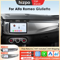 Hizpo 2Din Auto Intelligente Systeme Für Alfa Romeo Giulietta 2010-2018 9 "Multimedia Player QLED Bildschirm Autoradio carplay GPS 4G