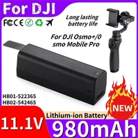 HB01-522365 intelligent battery for . osmo mobile 11.1v 950mah pro cru/osmo om150 om160 handheld gimbal compatible HB02-542465