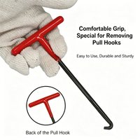 Motorcycle and electric vehicle spring hook hand kickstand clutch exhaust spring removal and installation pull hook tool
