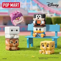 POP MART Disney Classics POP CUBE-3 Series Mystery Box Genuine Blind Box Guess Toys Bag Ornament Figurines Home Decor Desktop