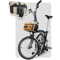AliExpress Rhinowalk Folding Bike Bag Set 4L Urban Handlebar Pack with Front Carrier Quick Release Bicycle Cycling Front Storage Luggage