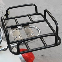 Motorcycle and Electric Bike-Compatible Universal Box Rack Perfect for Food Delivery
