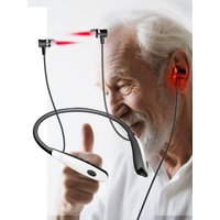 Neck-hanging Tinnitus 650nm Ear Laser Therapy Red Light Irradiation Laser Ear Irradiator Reduce Tinnitus Sinusitis Health Care