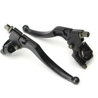 AliExpress NONE Pair 7/8inch 22mm Aluminium Alloy Universal Motorcycle Brake Clutch Lever for Pit Dirt Bike ATV Moto For Suzuki