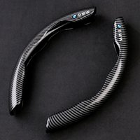 For BMW X1 X2 X3 X5 X4 X6 X7 G30 G20 G32 G11 G12 F40 F30 F20 F10 F34 Carbon Fiber Car Steering Wheel Non-slip Cover Protective