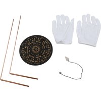 99.9% Pure Copper Dowsing Rods Kit 2PCS Divining Rods Bag Gloves Pendulum For Water Divining Witching Metal Detector Rod
